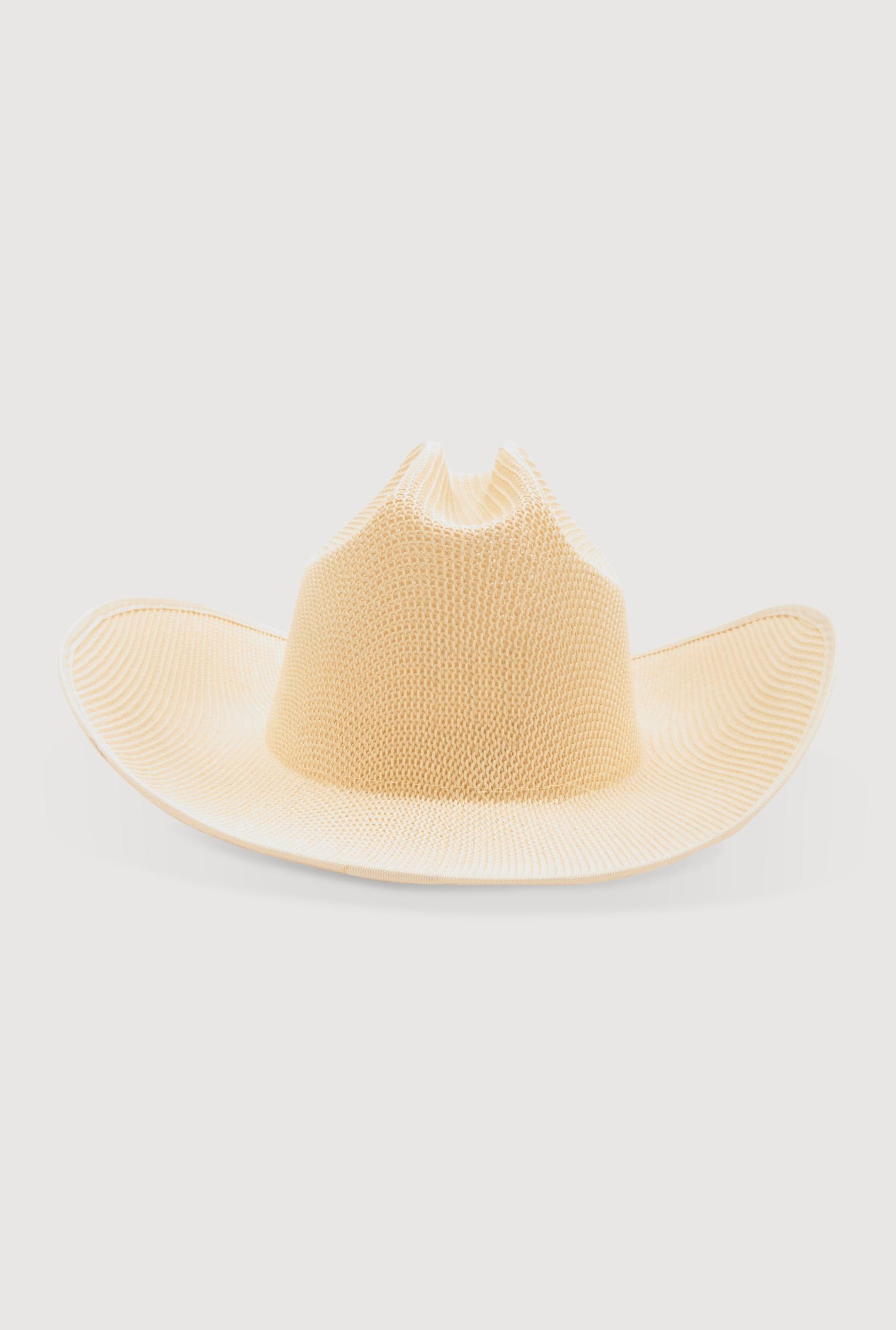 Solid Straw Cowboy Hat Female Product Image