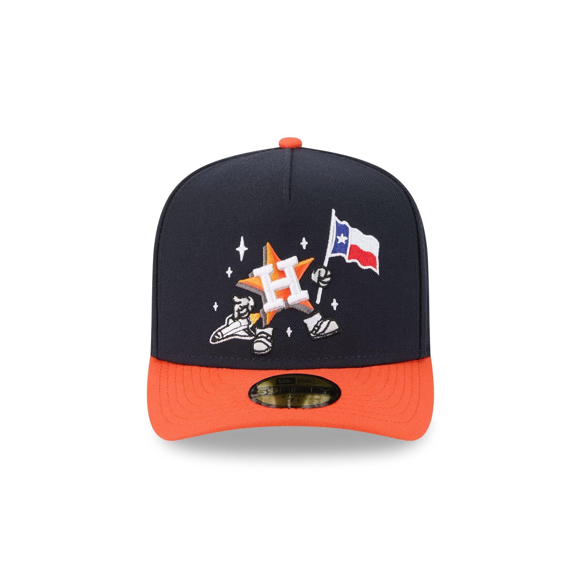 Houston Astros Cartoon 59FIFTY A-Frame Fitted Hat Male Product Image