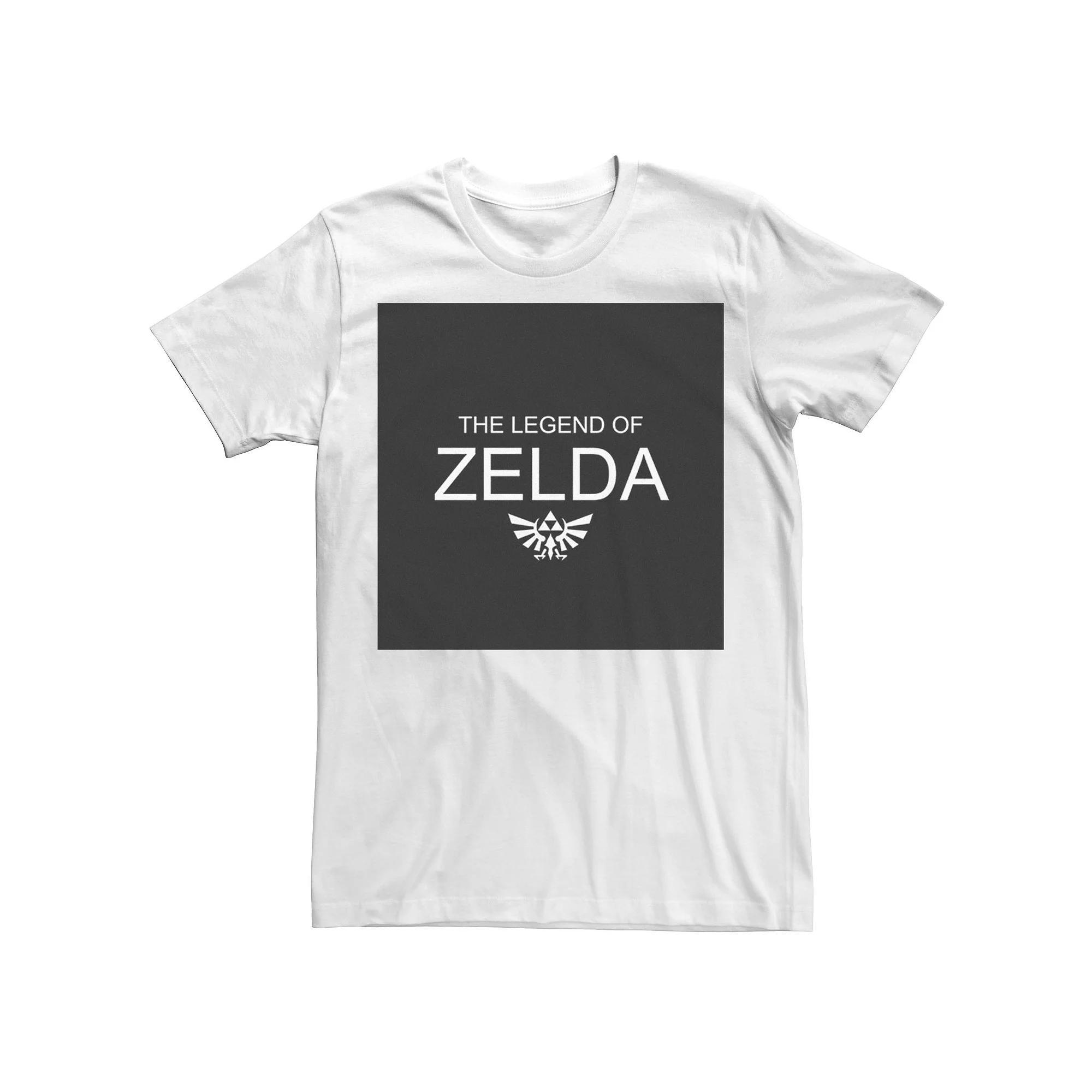 Men's Nintendo The Legend Of Zelda Simple Text Block Tee,  Product Image