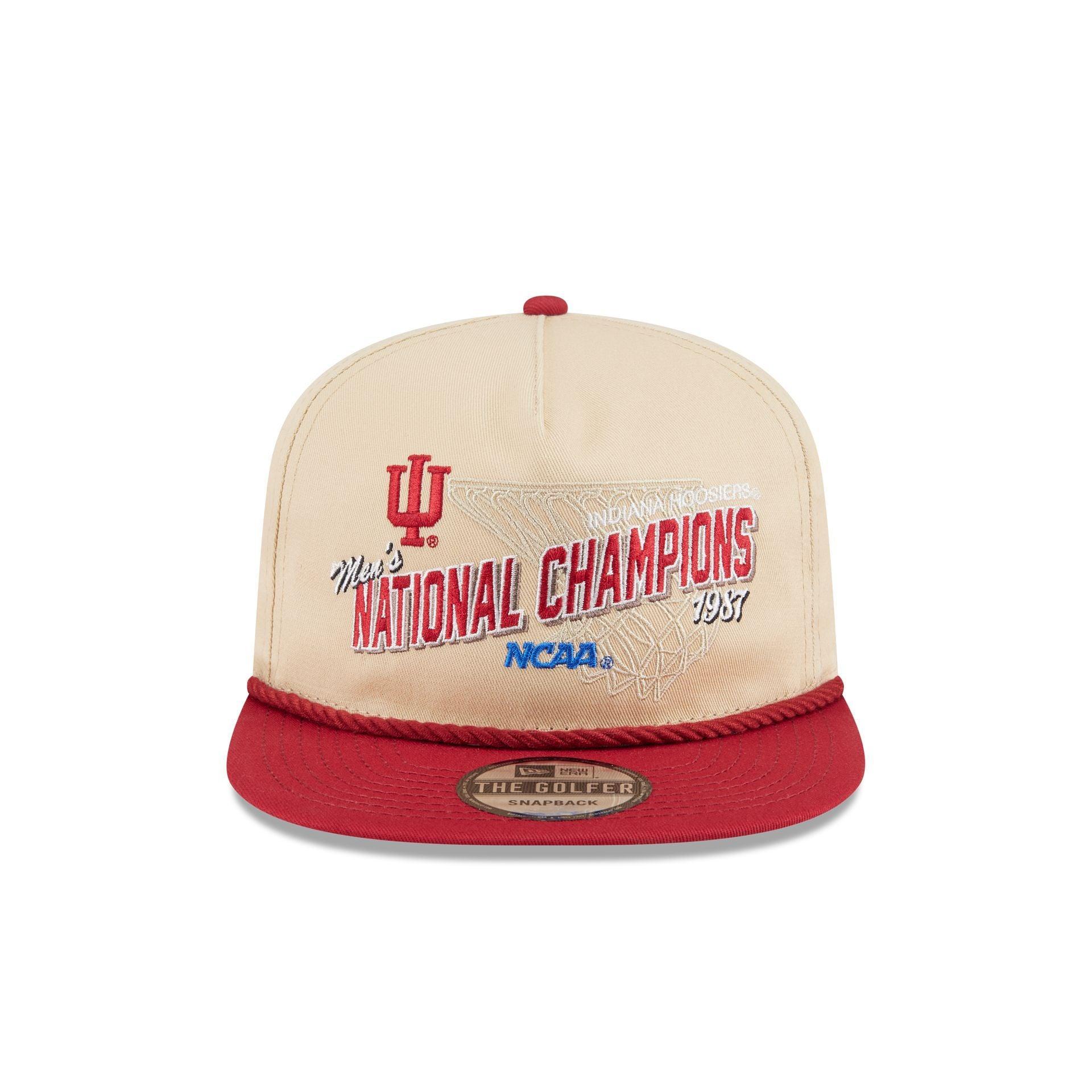 Indiana Hoosiers 1987 National Champions Golfer Hat Male Product Image