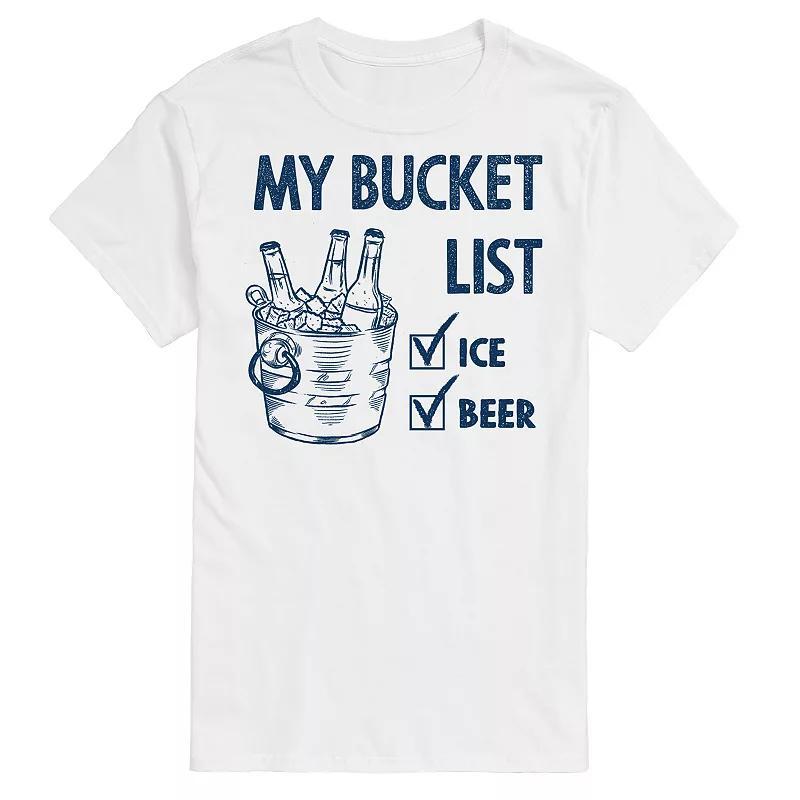 Men's Bucket List Tee, Size: Medium, Gray Product Image