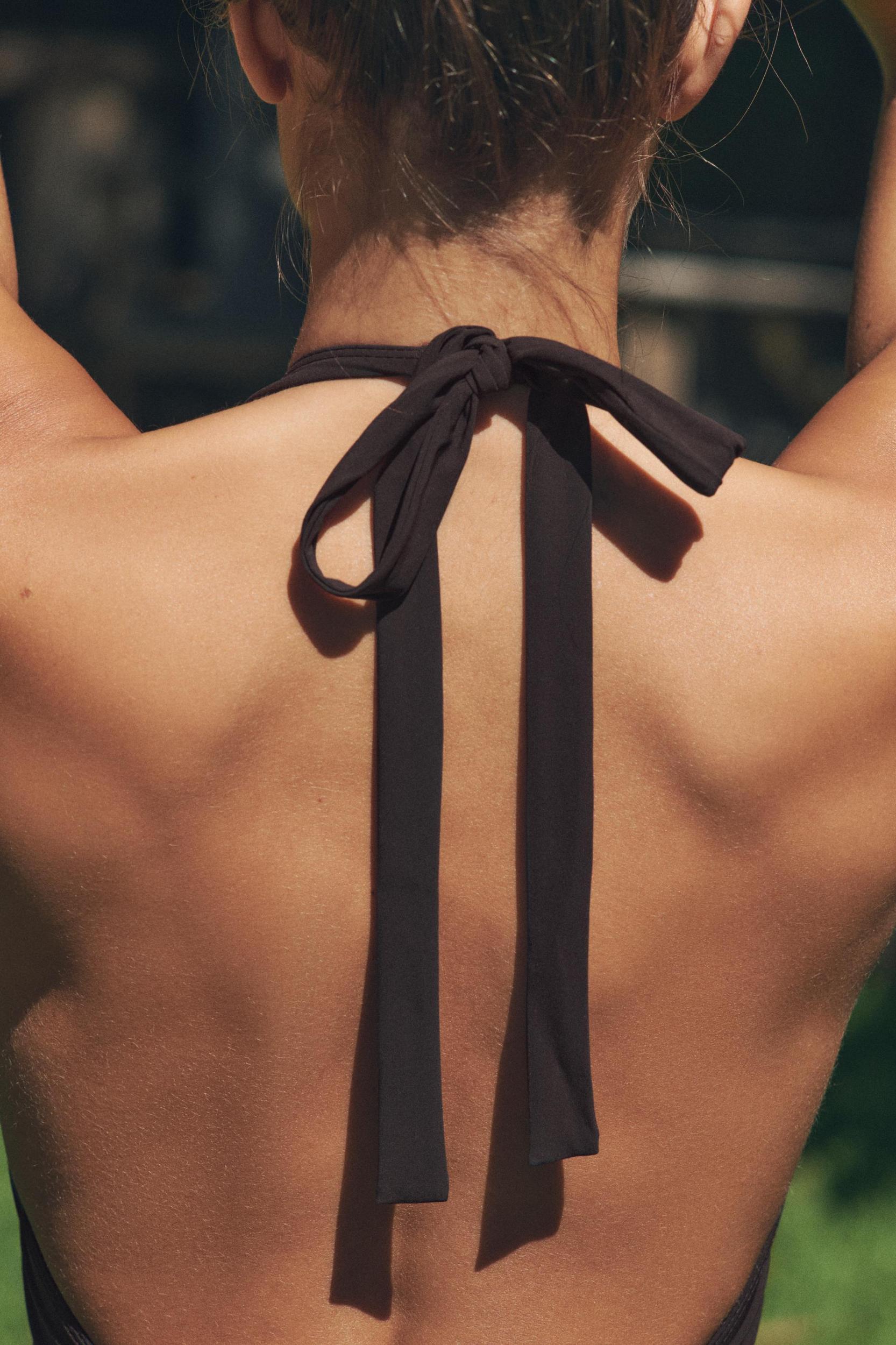 HALTER TRIANGLE SWIMSUIT Product Image