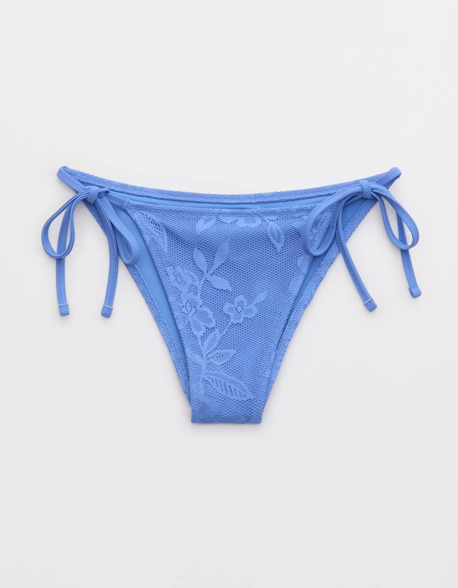 Aerie The Sunbun Lace Bikini Bottom Product Image