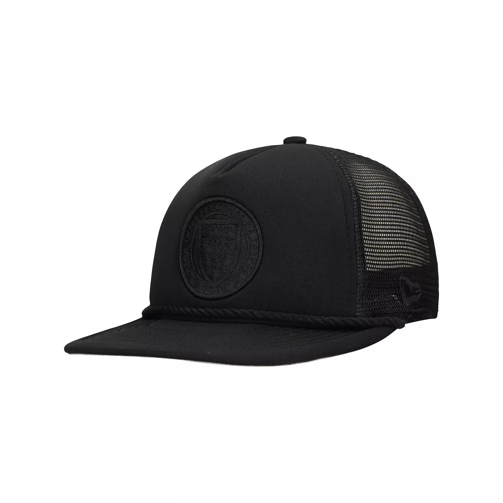 Men's New Era Black Inter Miami CF Active Tone Golfer Snapback Hat, Mls Black Product Image