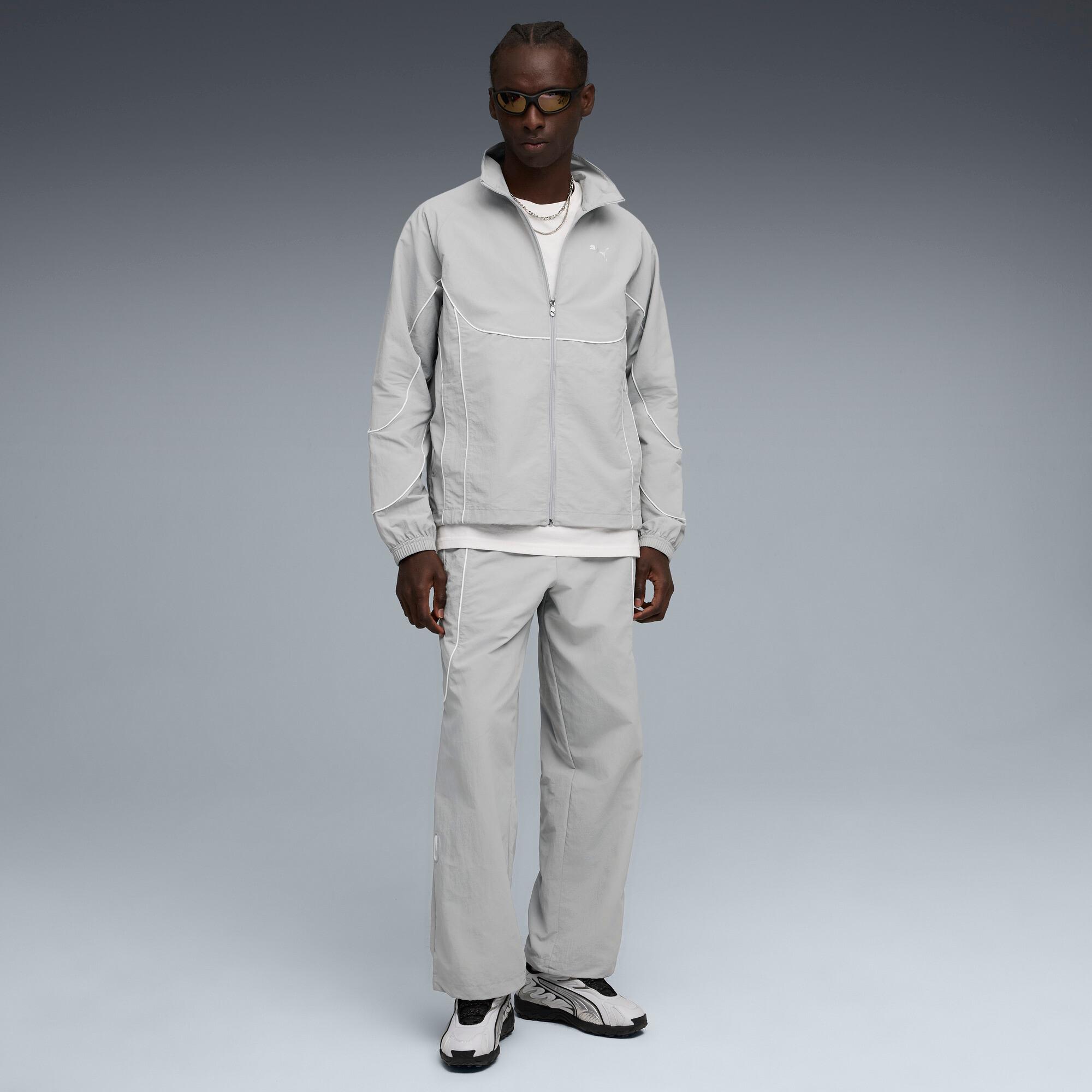 PUMATECH-X Men's Relaxed Track Pants in Grey Product Image