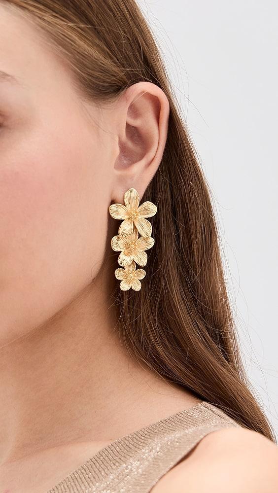 SHASHI Rose Botanique Earrings | Shopbop Product Image