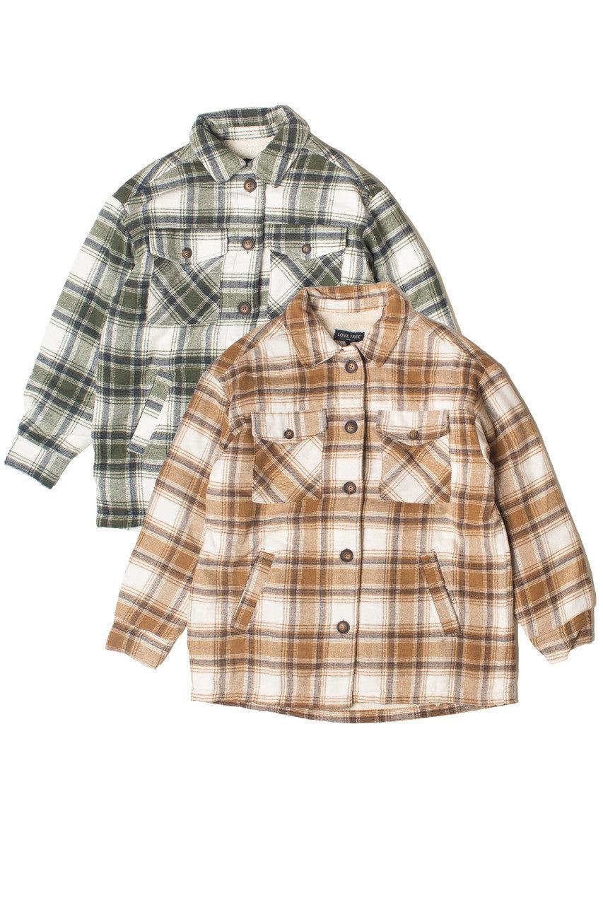 Heavyweight Flannel Shacket Product Image