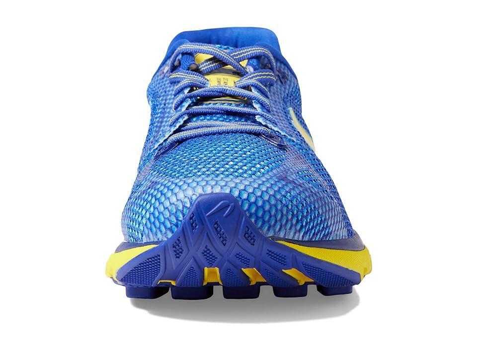 Newton Running Distance 12 (Navy Blue/Yellow) Men's Shoes Product Image