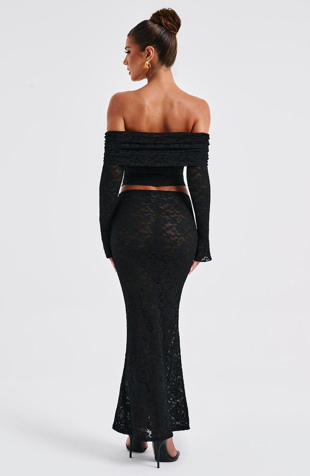 Blanca Top - Black Product Image