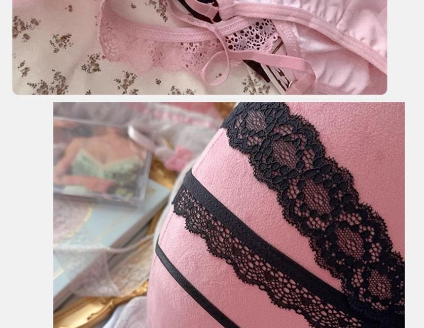 Lace Trim Panties Product Image