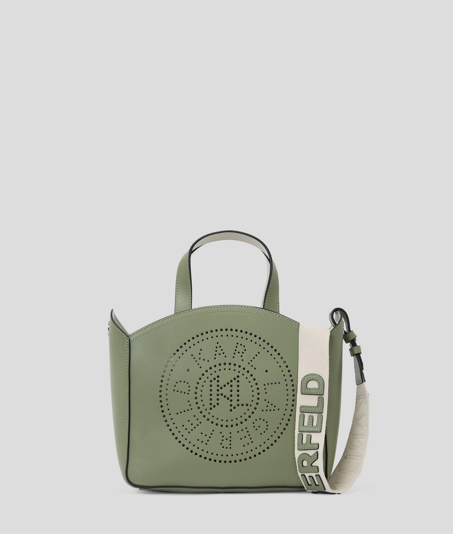 K/CIRCLE PERFORATED SMALL TOTE BAG Product Image