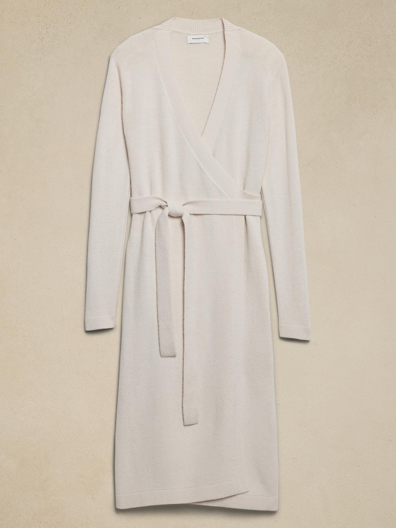 Wrap Midi Sweater Dress Product Image