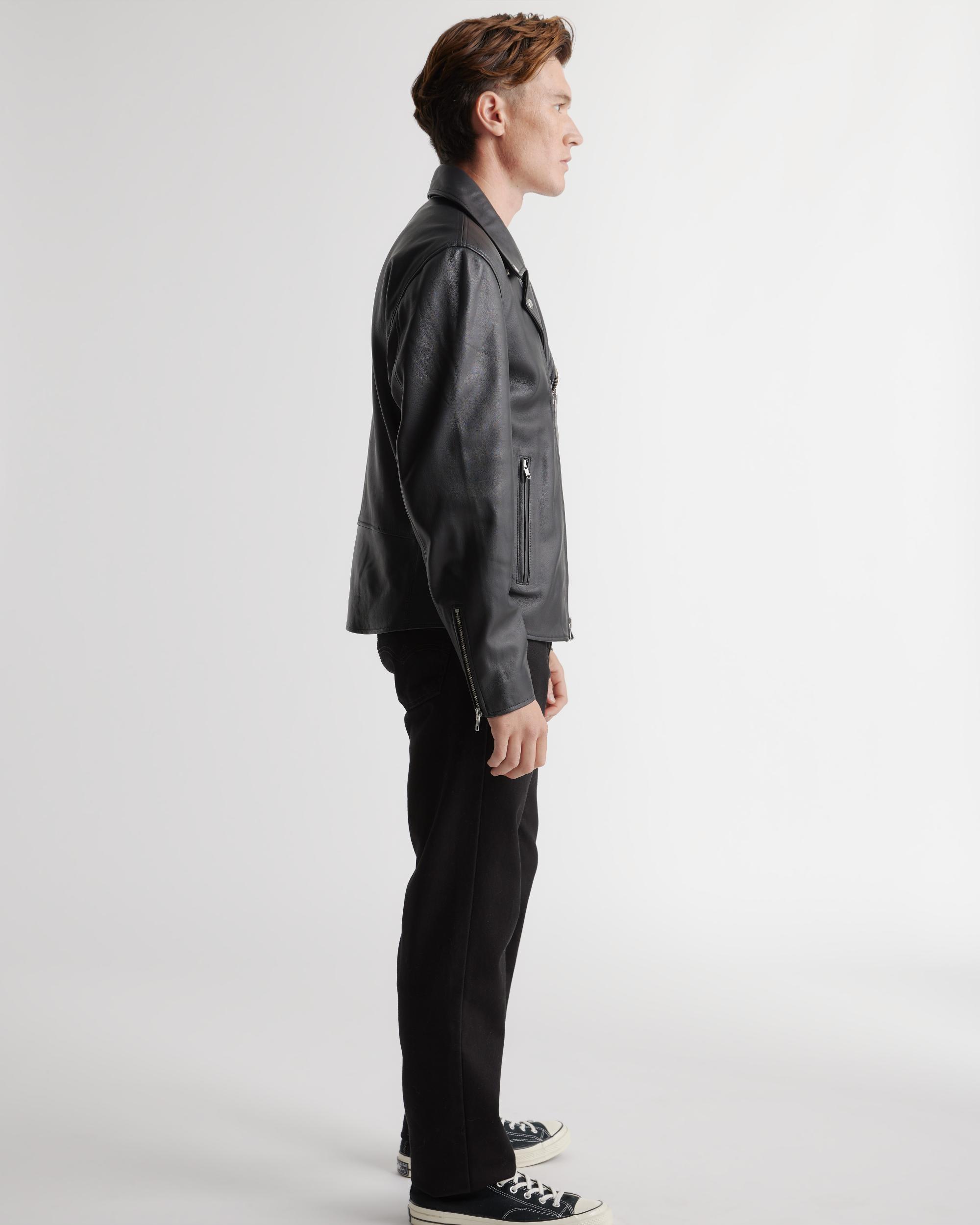 Quince | Men's Motorcycle Jacket Leather Product Image