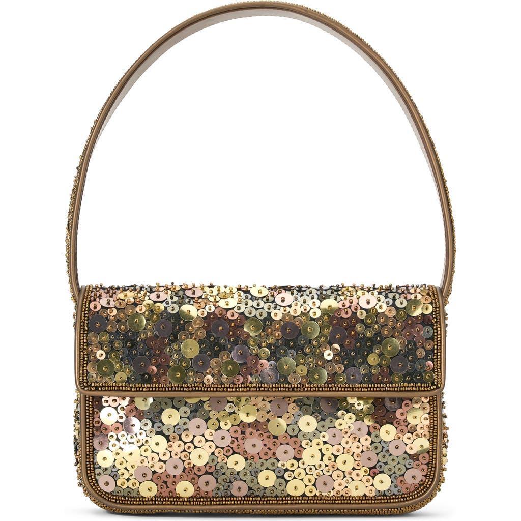 STAUD Tommy Beaded Shoulder Bag In Glsq Gilded Sequins Product Image