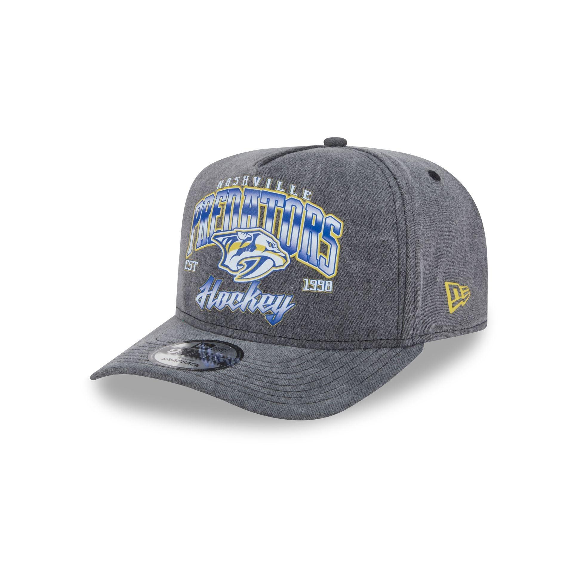 Nashville Predators Washed 9FIFTY A-Frame Snapback Hat Male Product Image