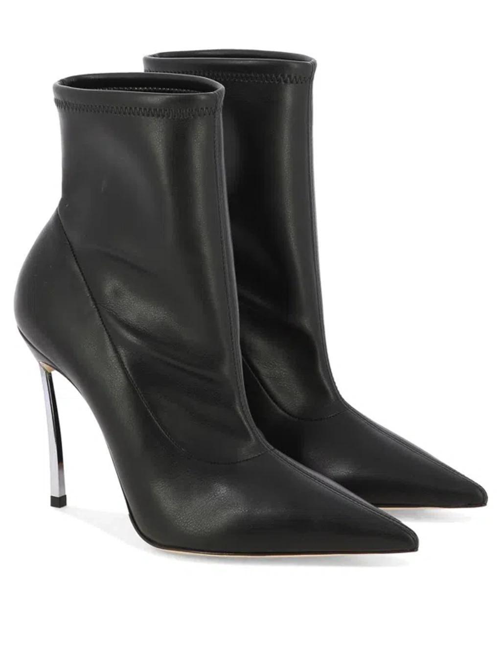 CASADEI Blade Lab Ankle Boots Black Product Image