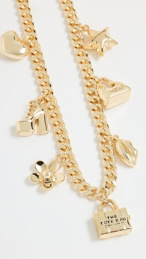 Marc Jacobs Mini Icon Charm Necklace | Shopbop Product Image