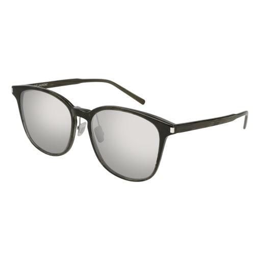 SAINT LAURENT Sl 199/k Slim004 Grey Grey Silver In Crl Product Image