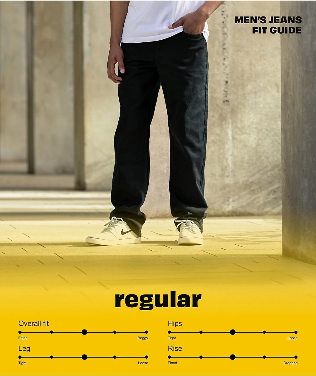 Volcom Solver Black Out Denim Jeans Product Image