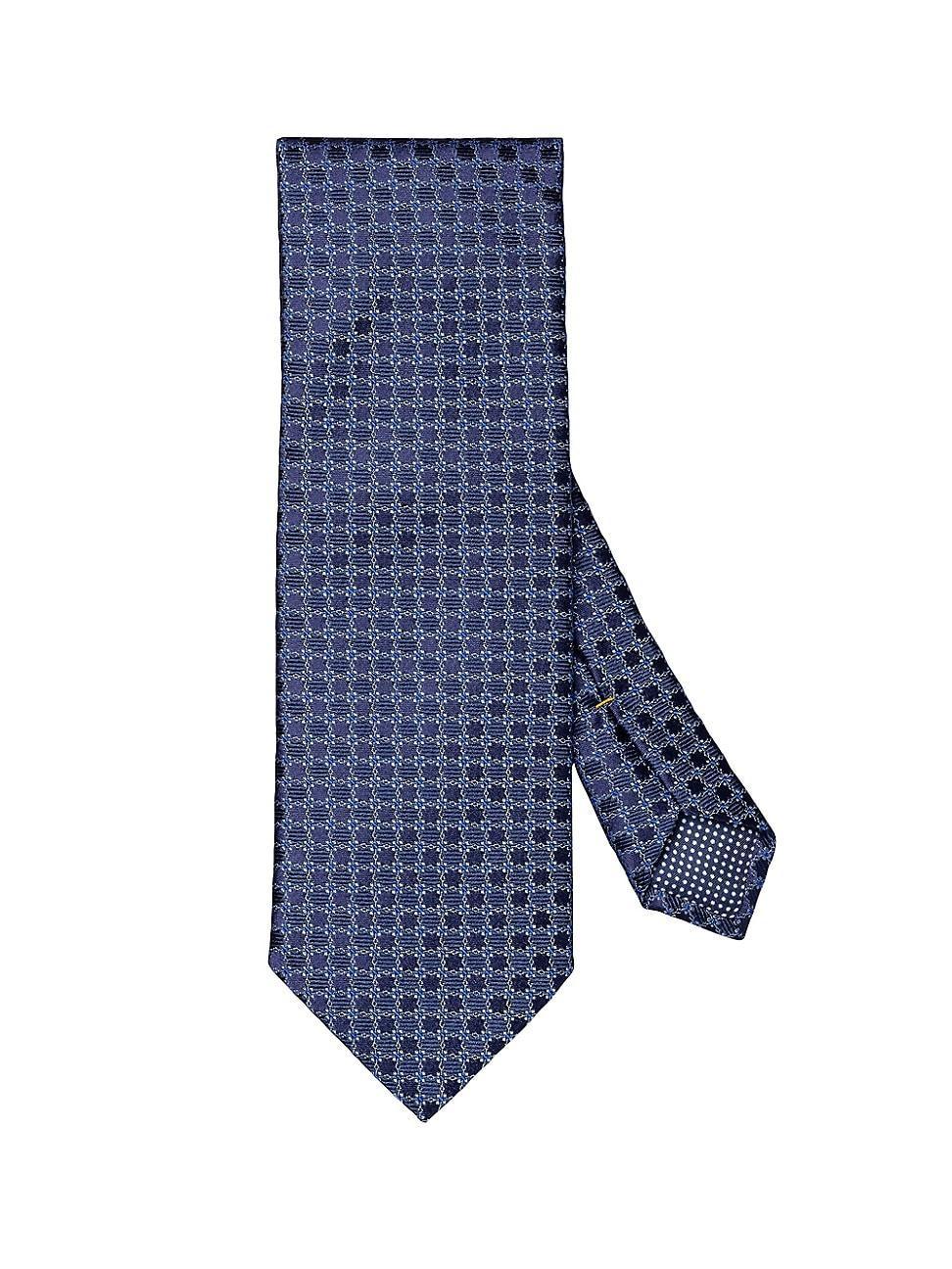 Mens Floral Woven Silk Tie Product Image