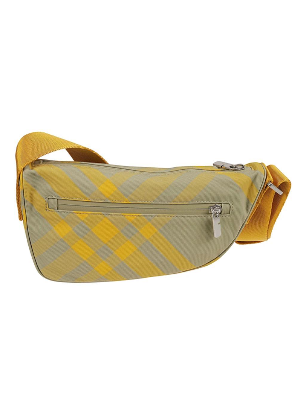 BURBERRY Shield Shoulder Bag In Hunter Product Image