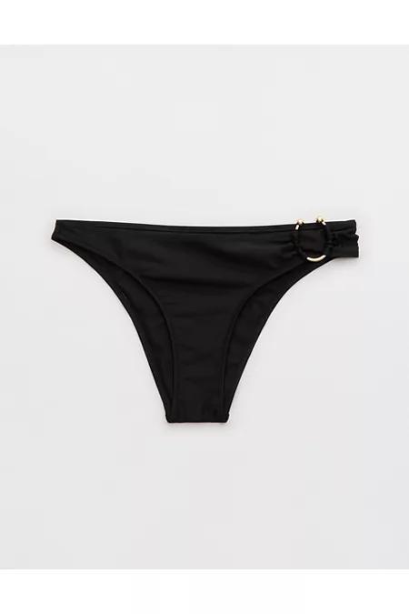 Aerie High Leg Cheeky Bikini Bottom Women's Product Image