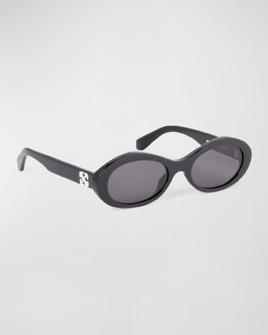 Mens Edison Acetate Oval Sunglasses Product Image