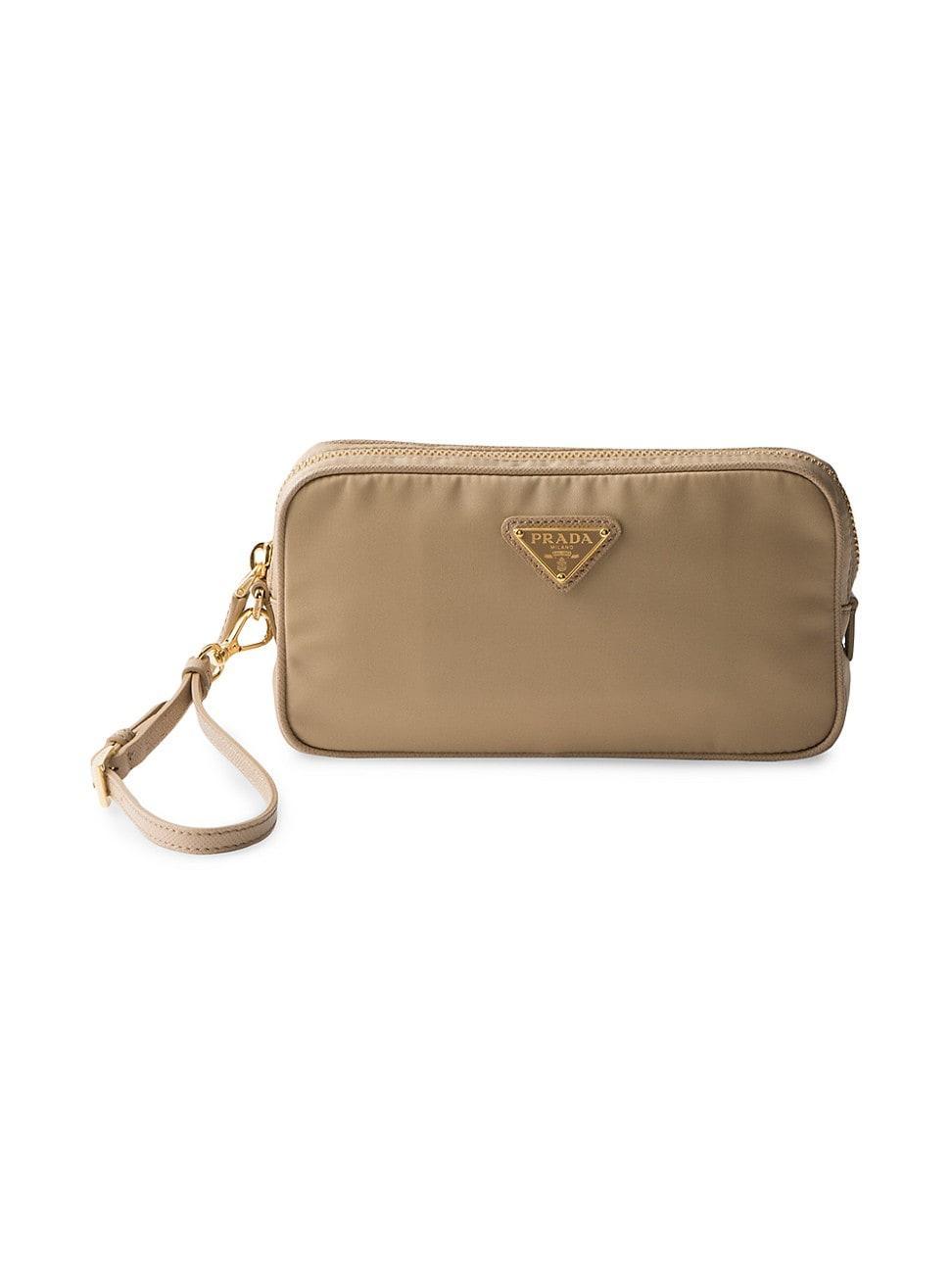 Womens Re-Edition 1978 Re-Nylon and Saffiano Leather Pouch Product Image