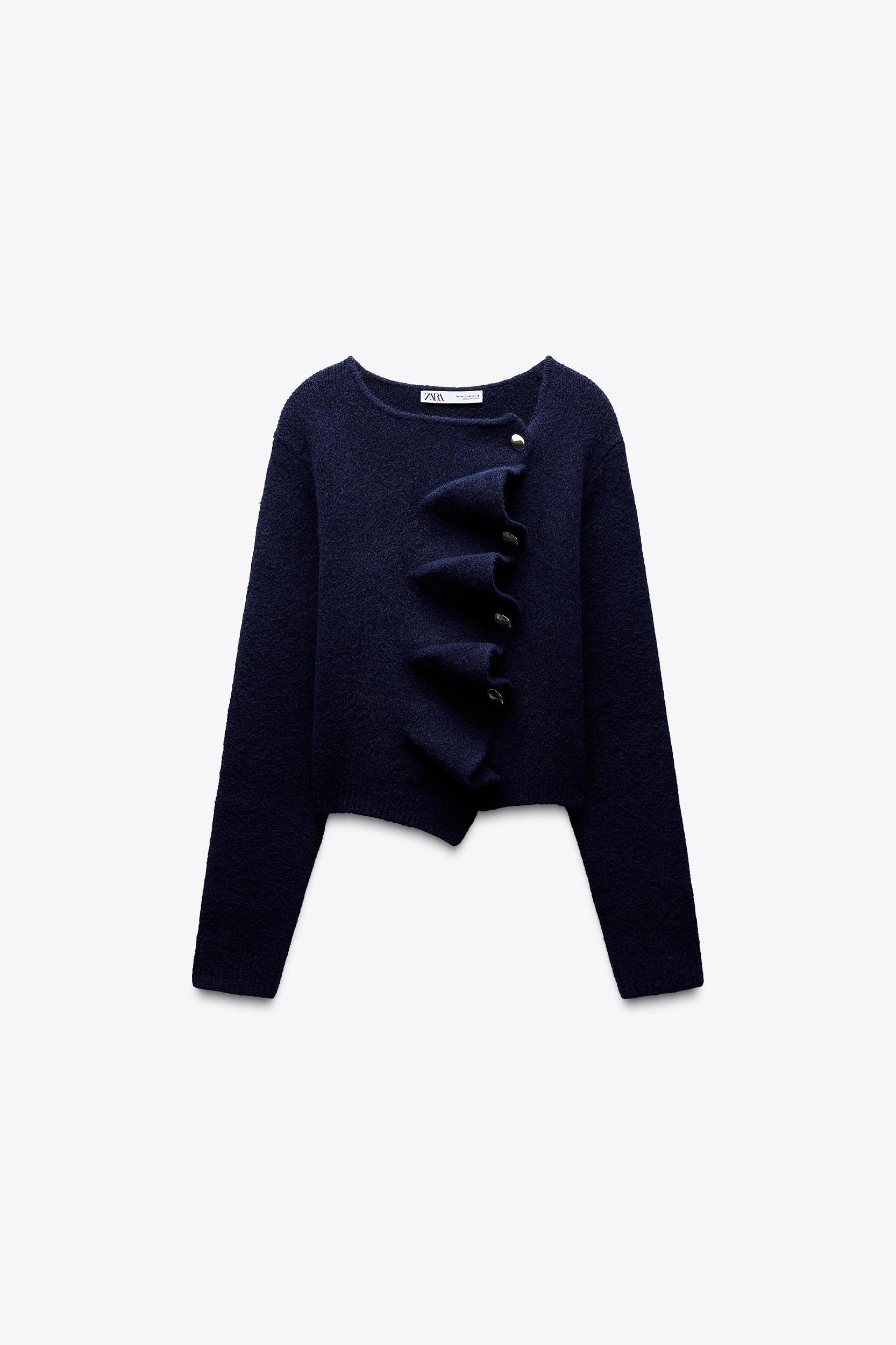 KNIT WRAP TOP Product Image