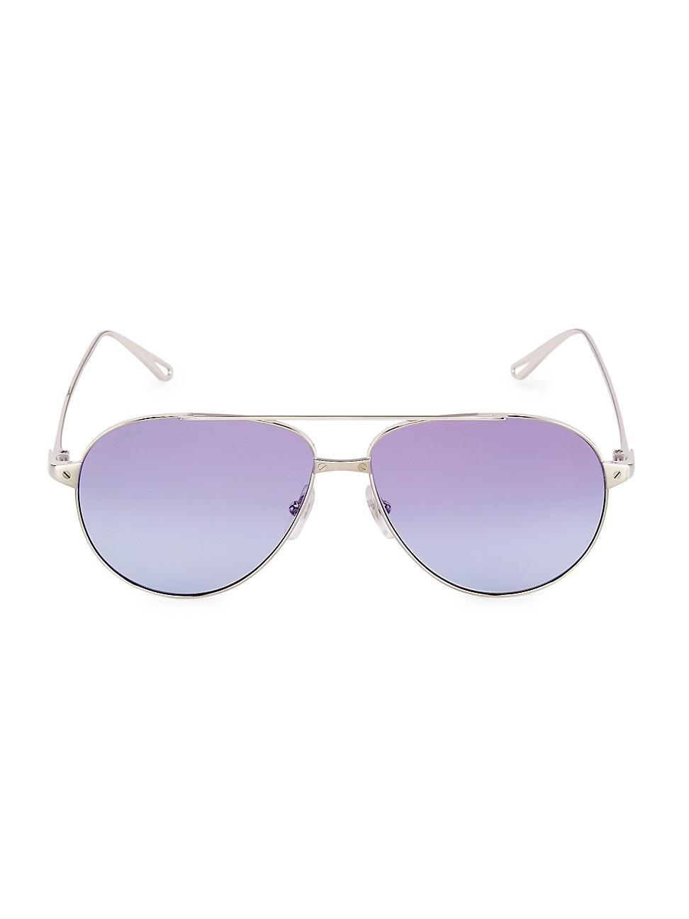 Santos Screw Metal Aviator Sunglasses Product Image