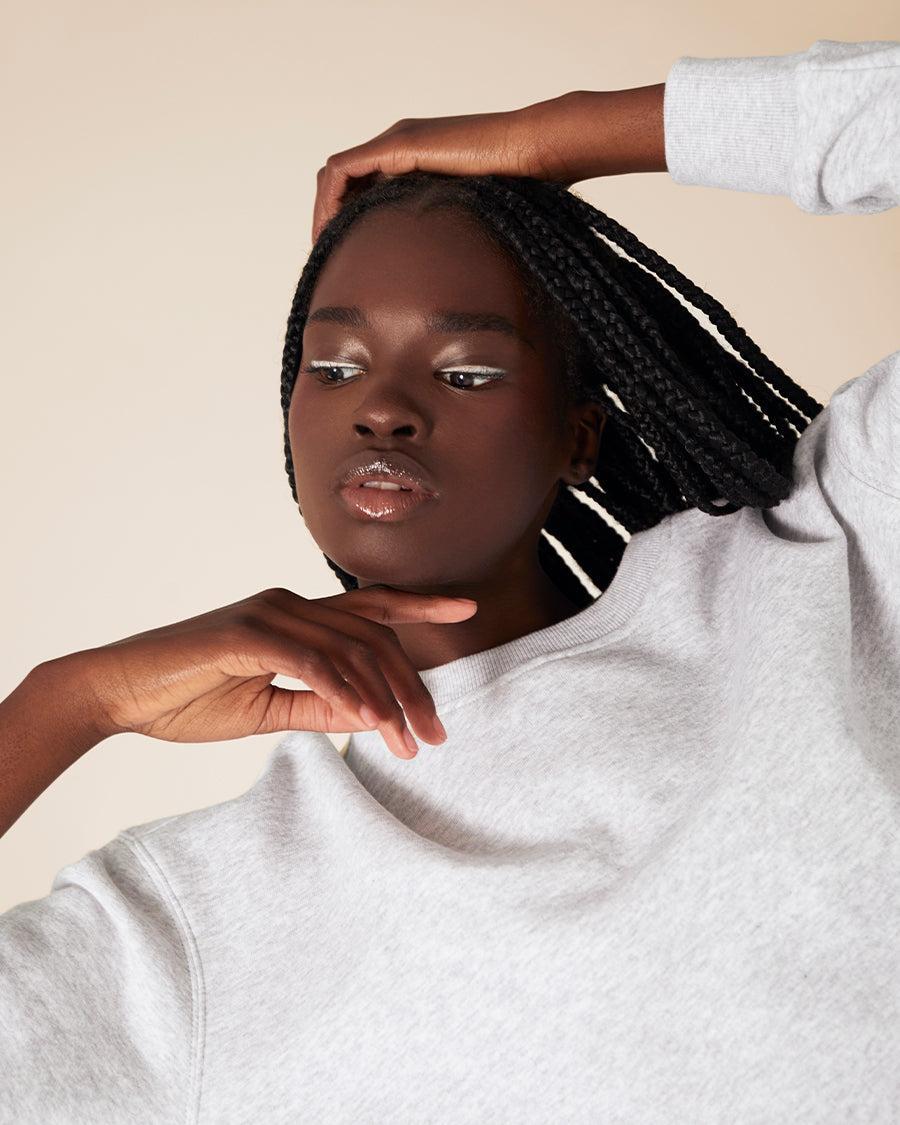 Air Whipped Crew - Heather Grey Product Image