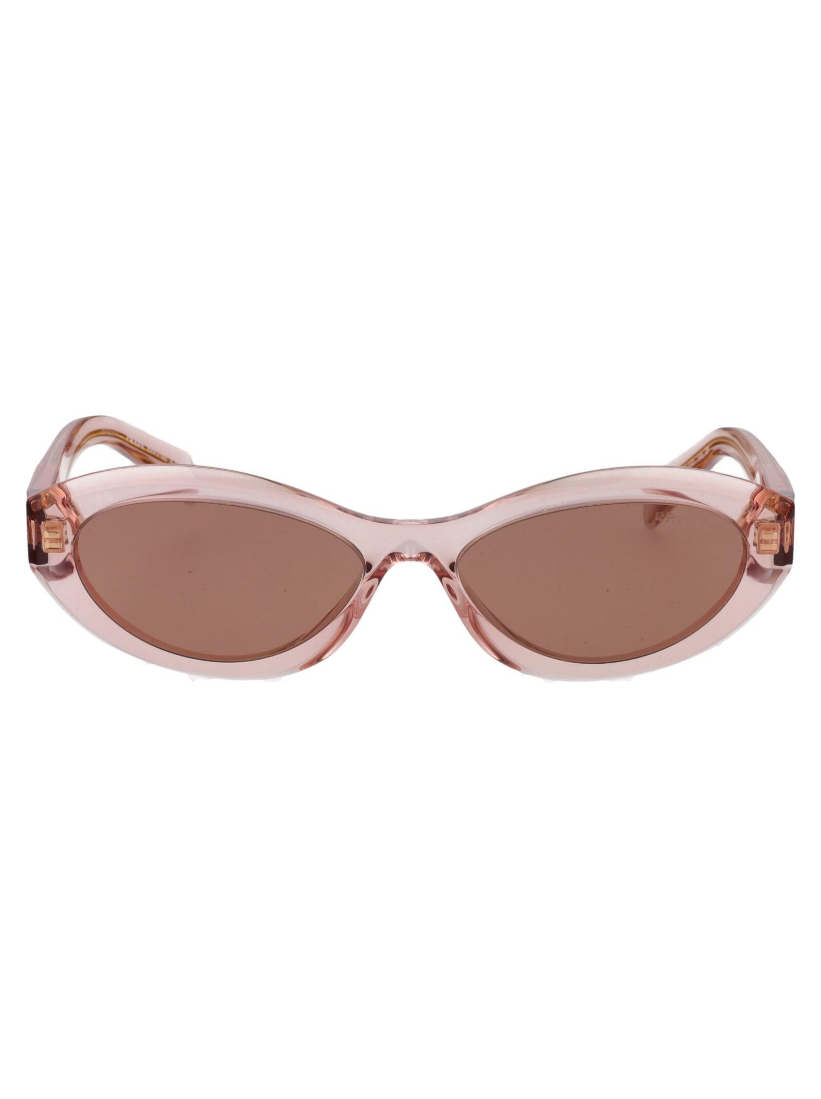 PRADA Eyewear In 19q10d Transparent Peach Product Image