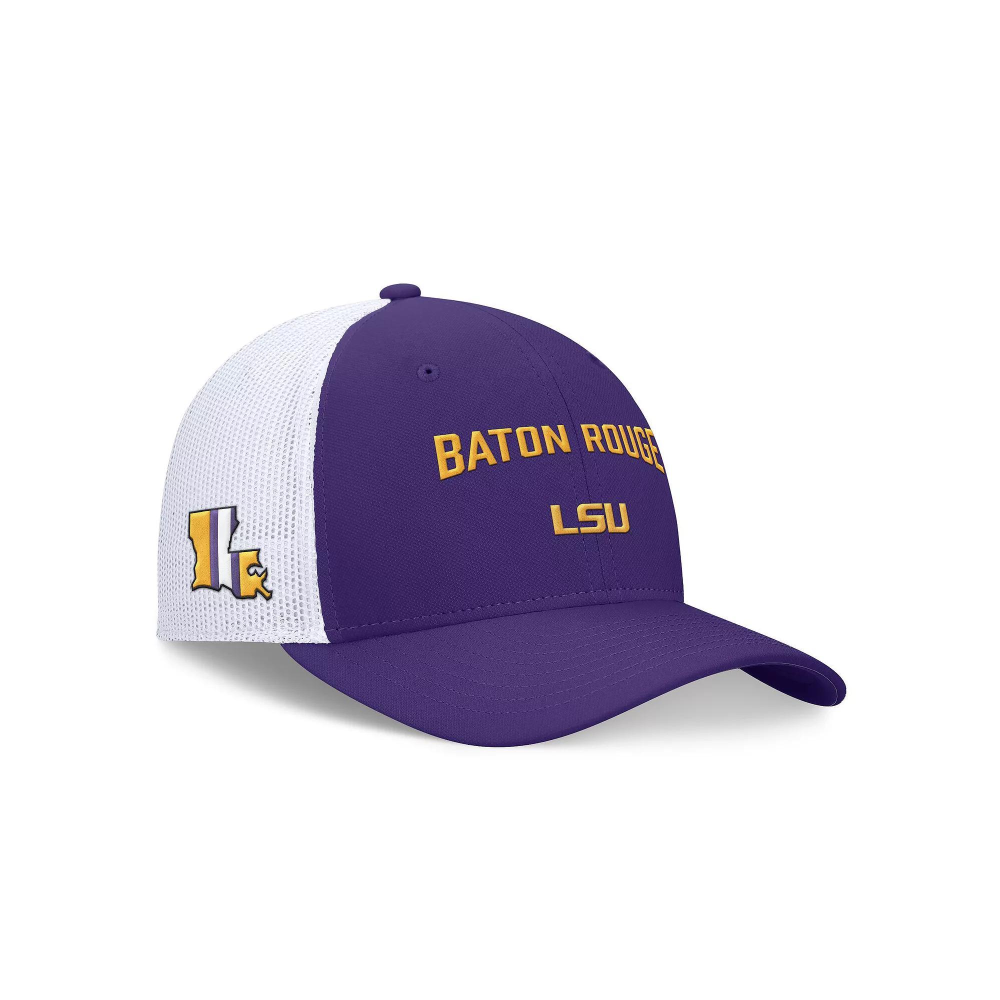 Nike Mens Nike LSU Rise Trucker Home Cap - Mens Product Image