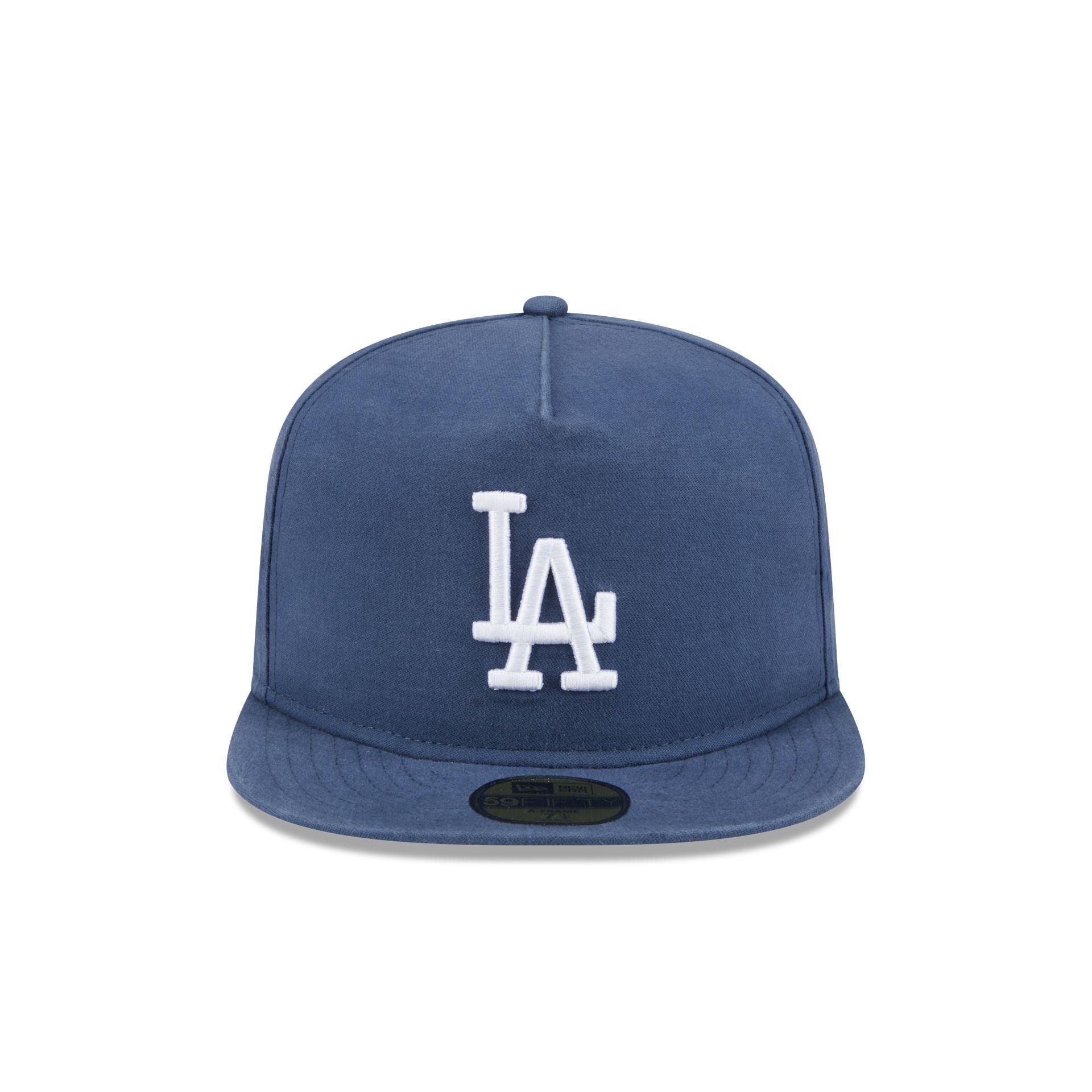 Los Angeles Dodgers Championship Side Flag 59FIFTY A-Frame Fitted Hat Male Product Image