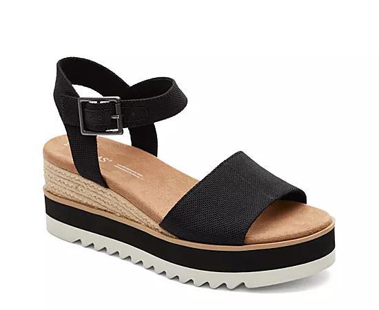 Womens TOMS Diana Wedge Sandal Product Image