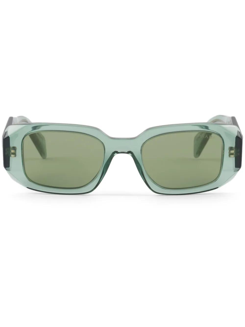 PRADA Symbole Sunglasses In Green Product Image