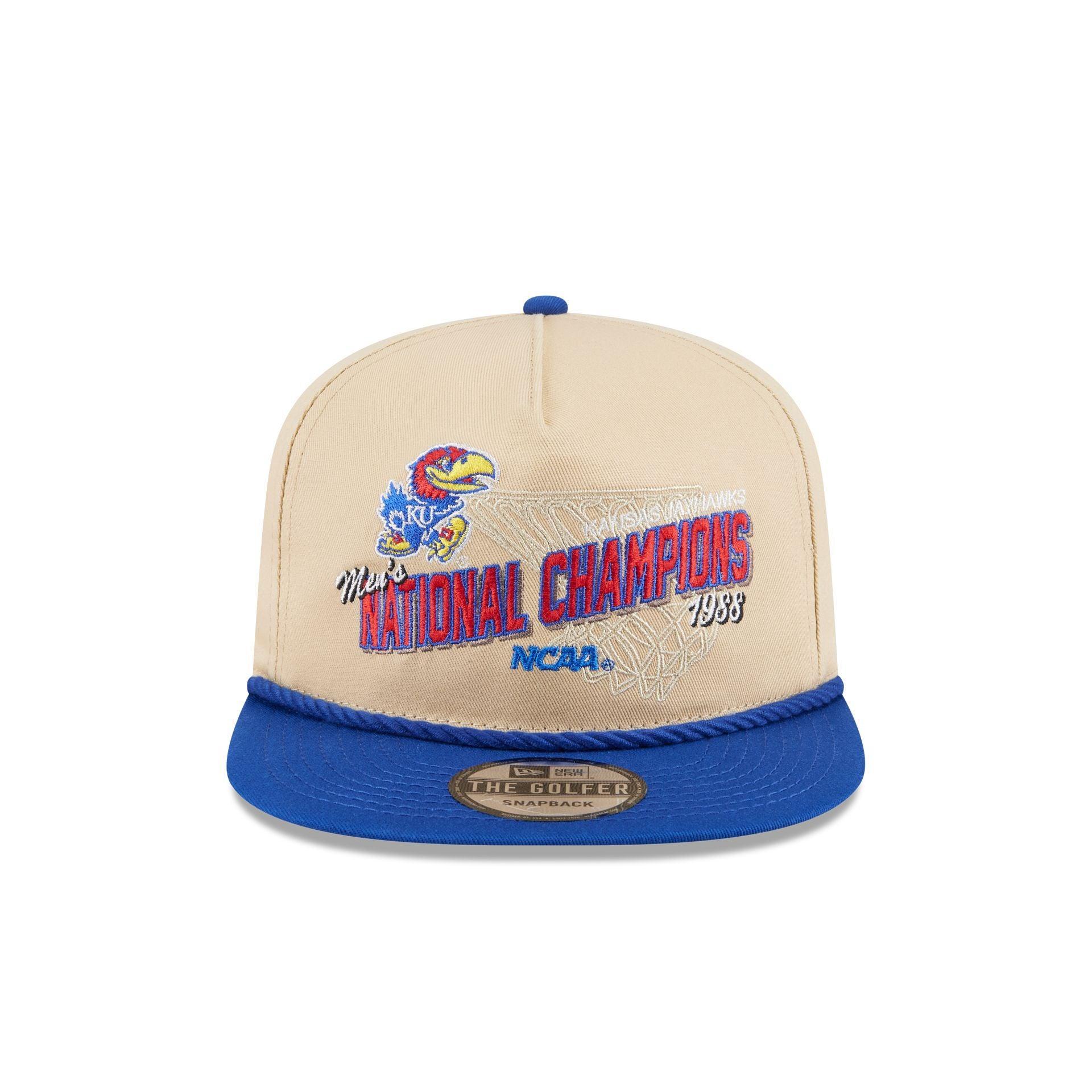 Kansas Jayhawks 1988 National Champions Golfer Hat Male Product Image