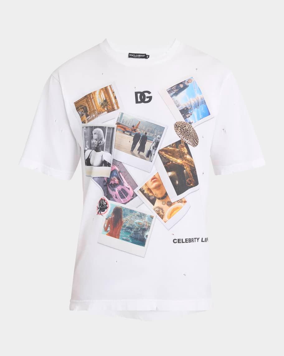 Mens Photographic-Print T-Shirt Product Image