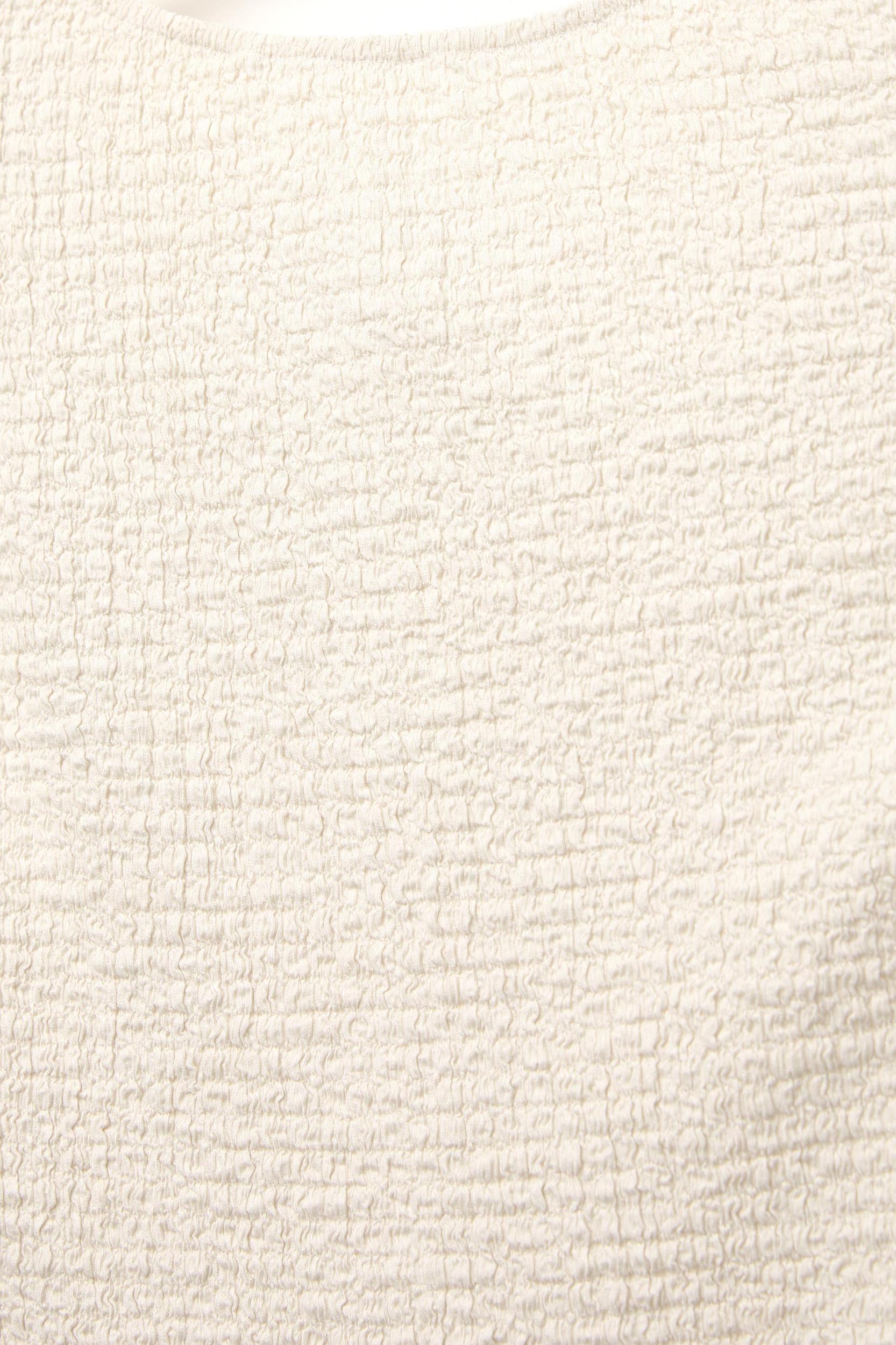 Textured Open-Back T-shirt Product Image