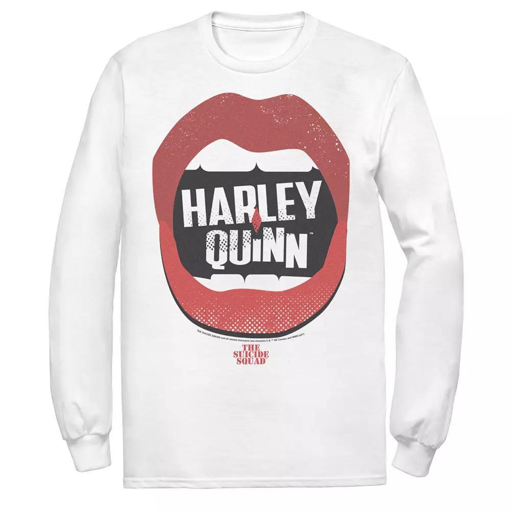 Men's The Suicide Squad Harley Quinn Lips Tee, Boy's,  Product Image