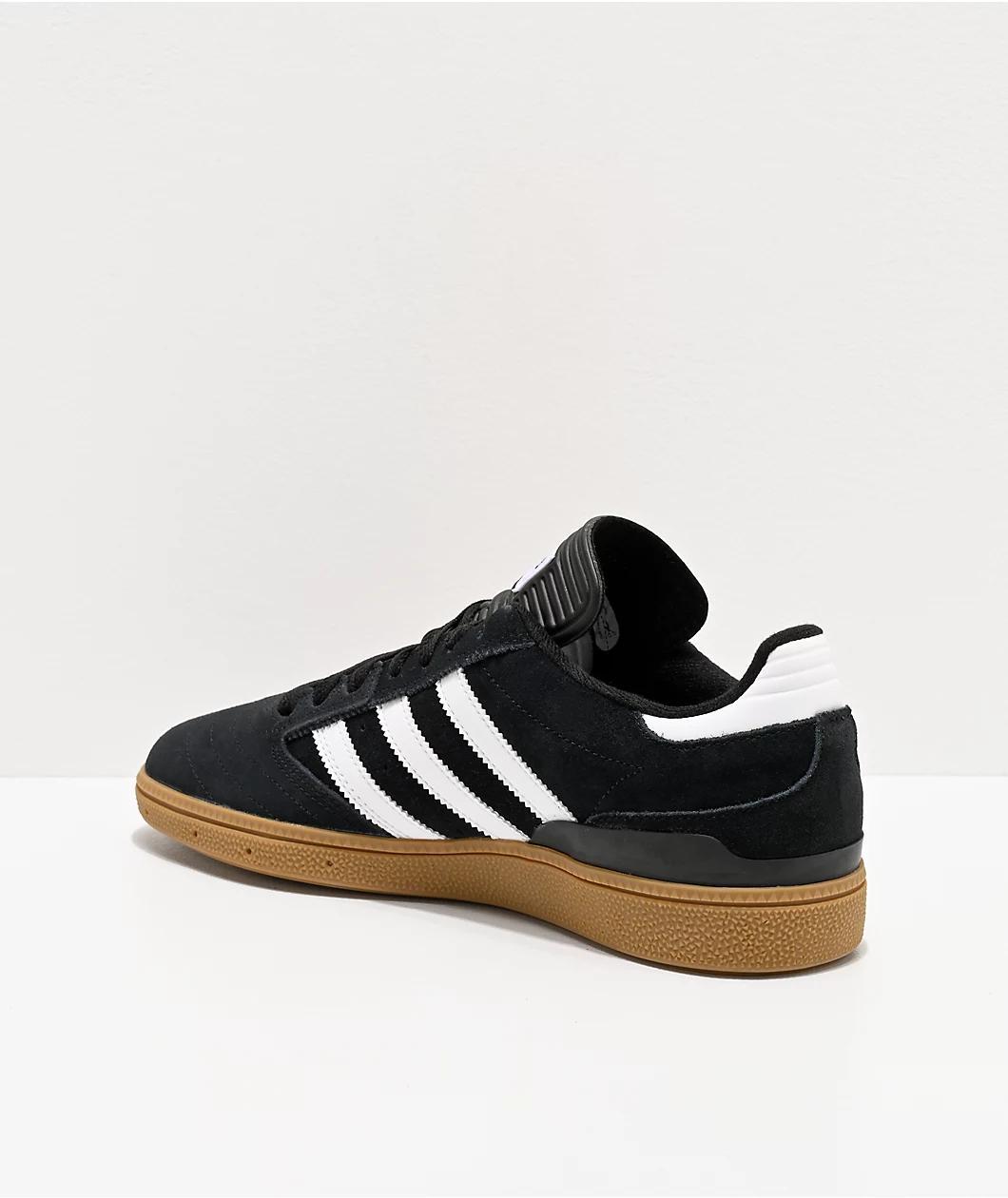 adidas Busenitz Black, White, & Gum Shoes Product Image