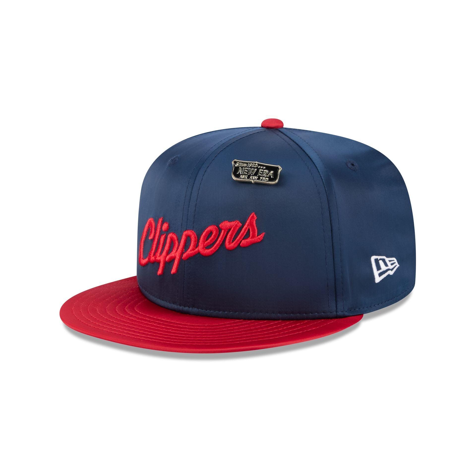 Los Angeles Clippers Satin Pin 9FIFTY Snapback Hat Male Product Image