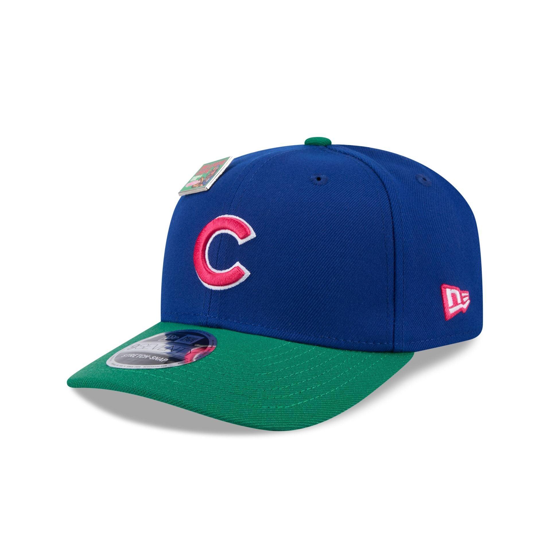 Big League Chew X Chicago Cubs Wild Pitch Watermelon 9SEVENTY Stretch-Snap Hat Male Product Image