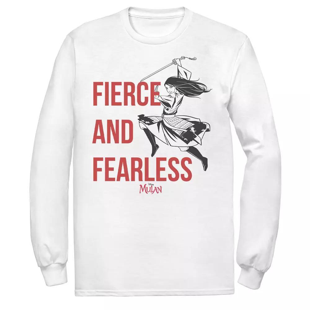 Men's Disney Mulan Live Action Fierce And Fearless Action Pose Tee,  Product Image