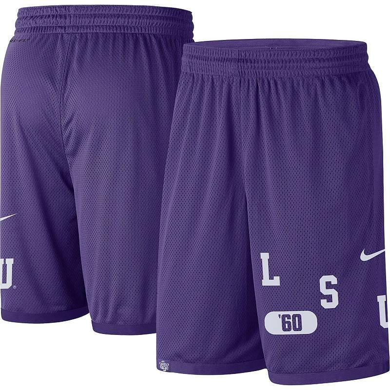 Mens Nike LSU Tigers Wordmark Performance Shorts Product Image