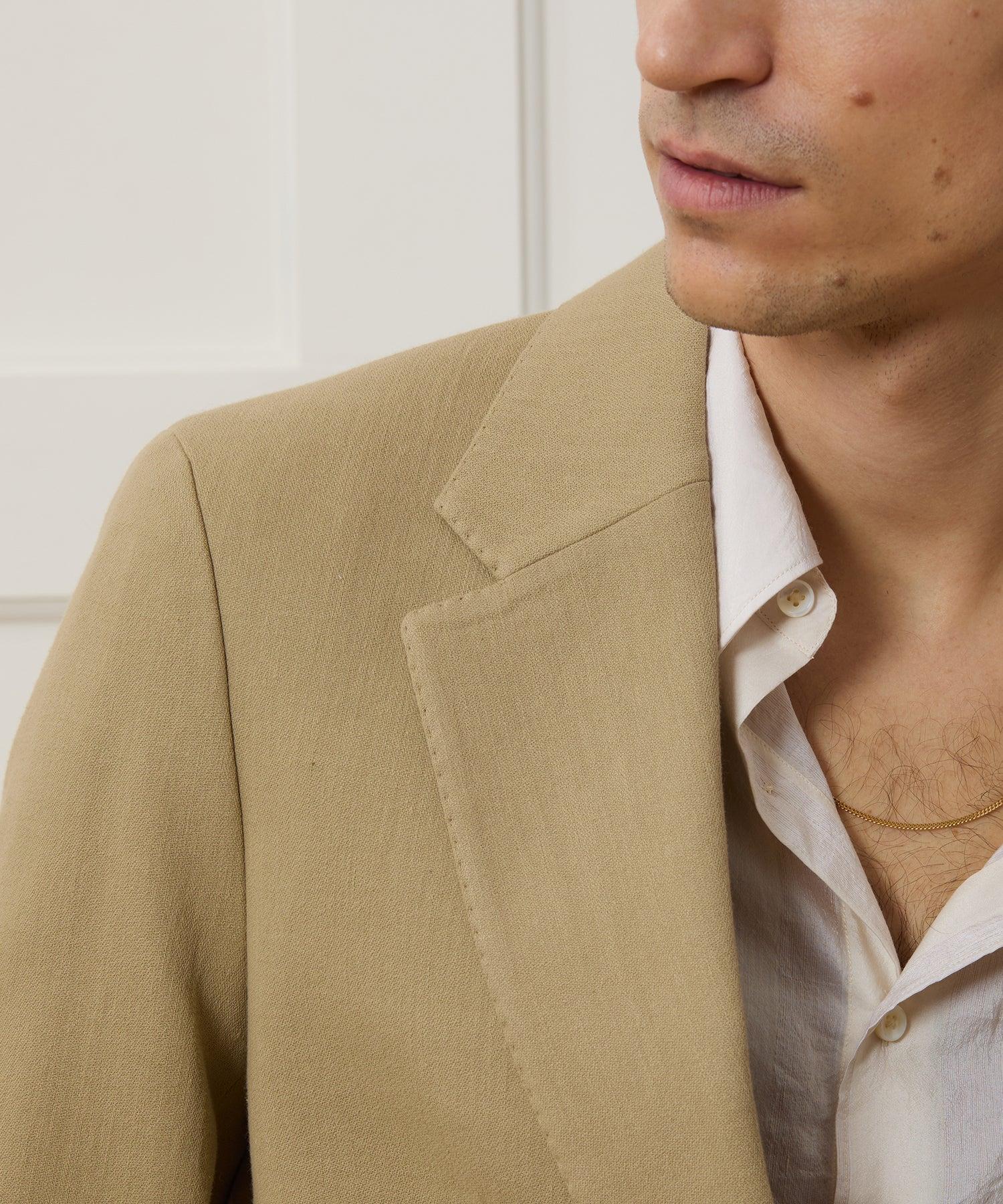 Italian Cotton Crepe Wythe Trouser Product Image