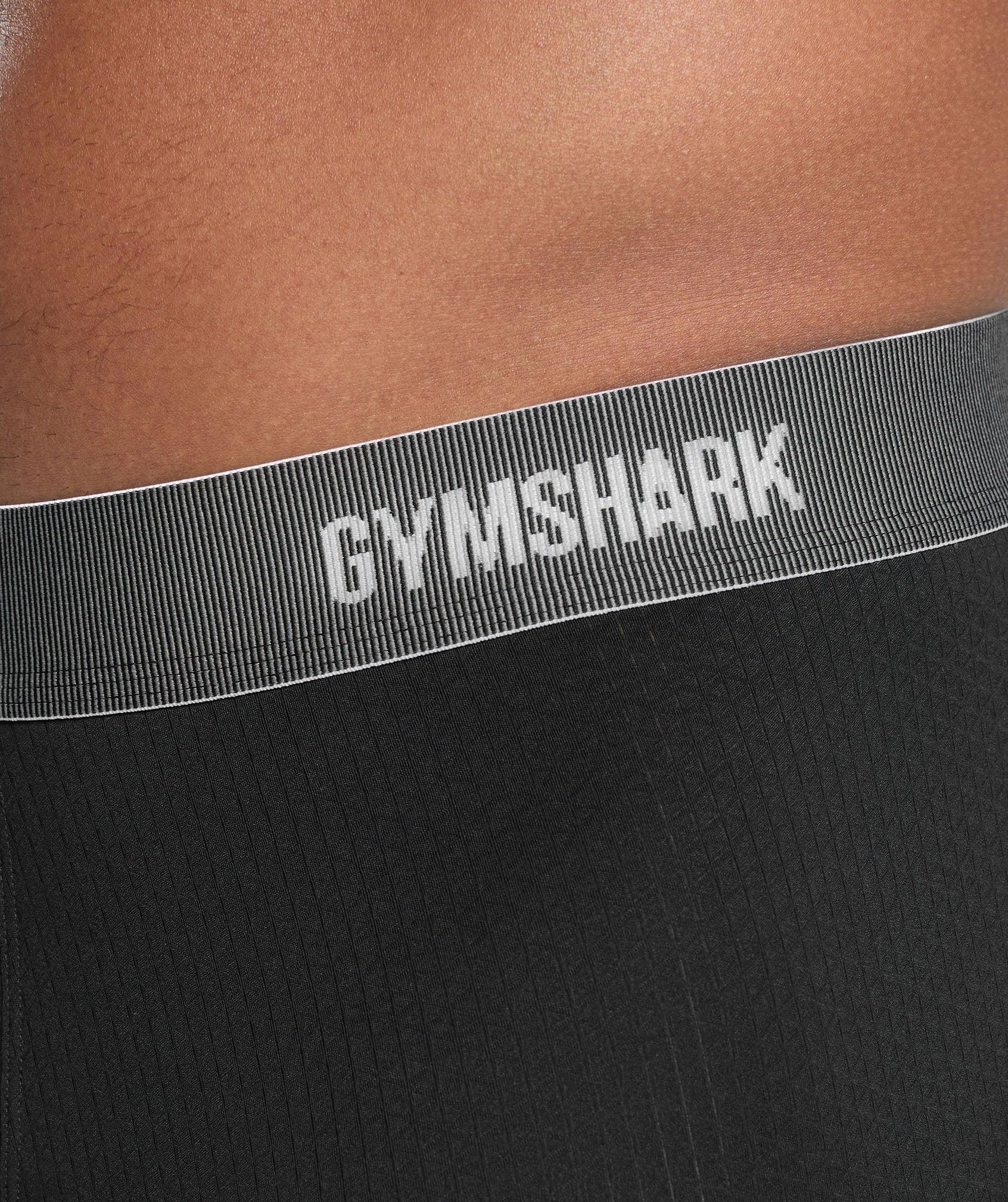 Gymshark Sports Tech Boxers 2Pk - Black Male Product Image