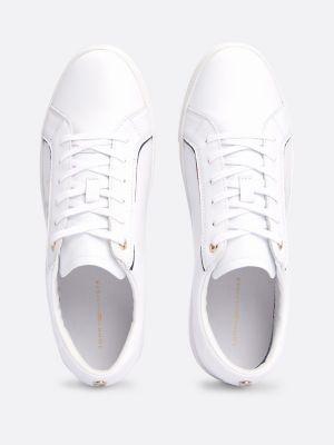 Tommy Signature Leather Sneaker Product Image