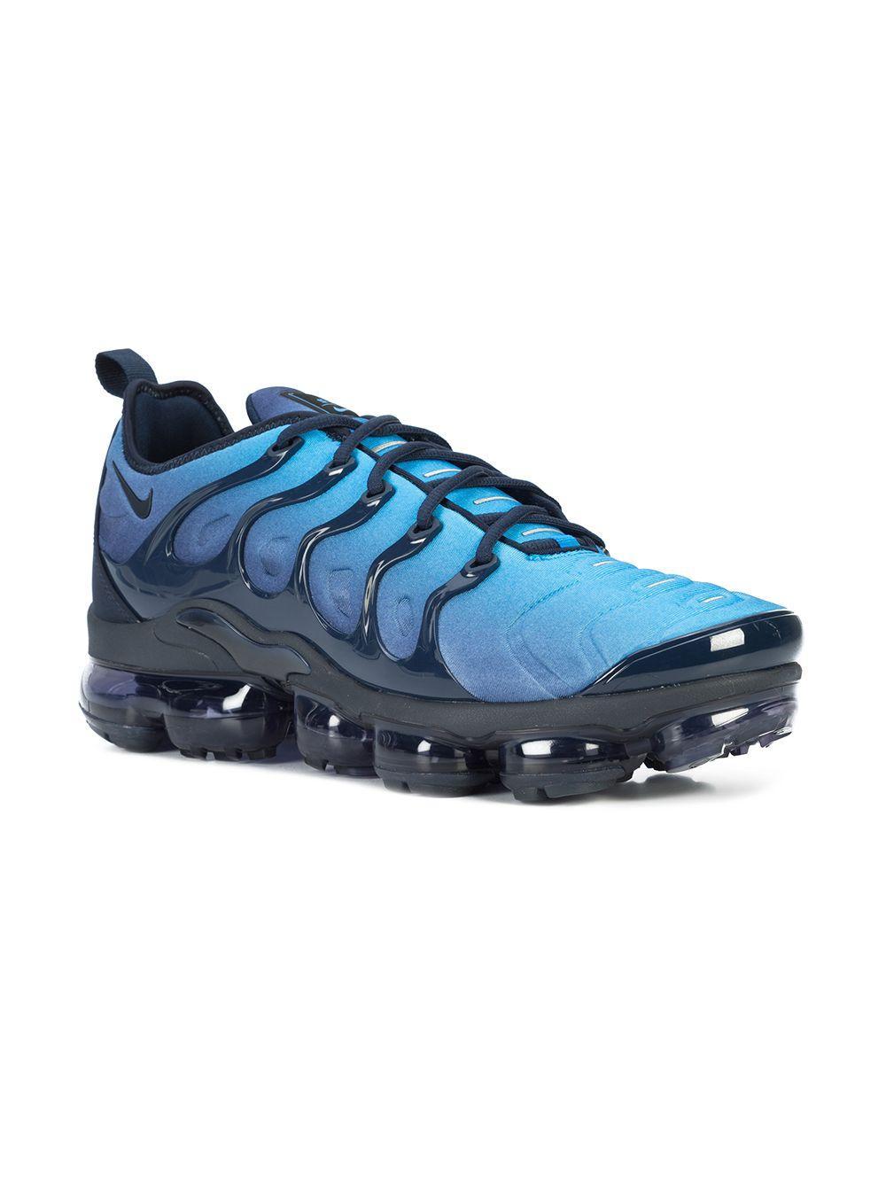 NIKE Air Vapormax Plus Sneakers In Obsidian/obsidian/photo Blue Product Image