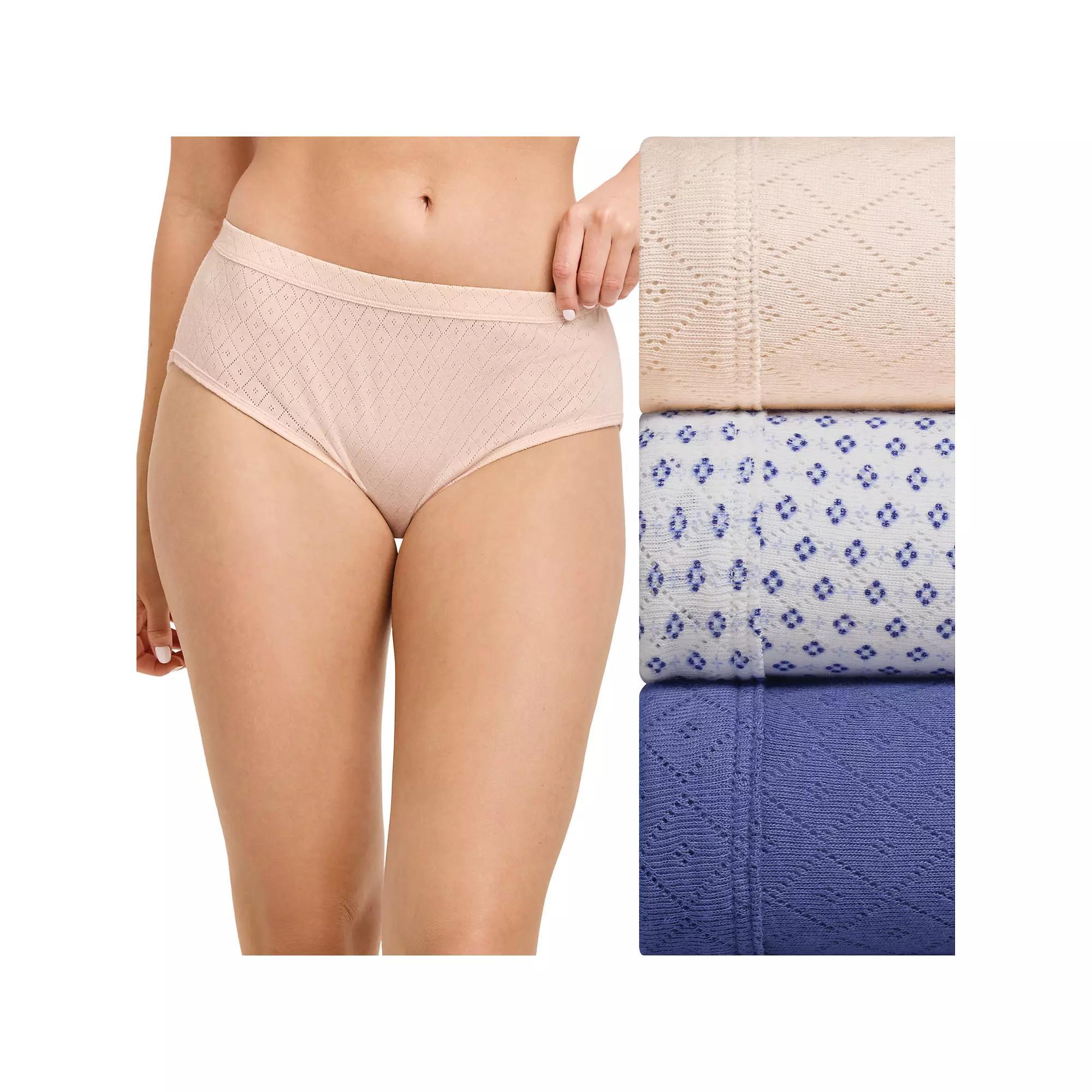 Women's Jockey® 3-pk. Elance Breathe Hipster Panty Set 1540,  Product Image